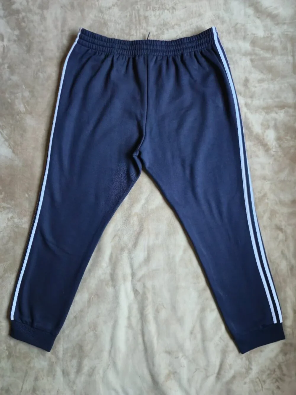 NWT adidas Essentials 3-Stripes Fleece Jogger Pants Legend Ink Navy Men's 2XL